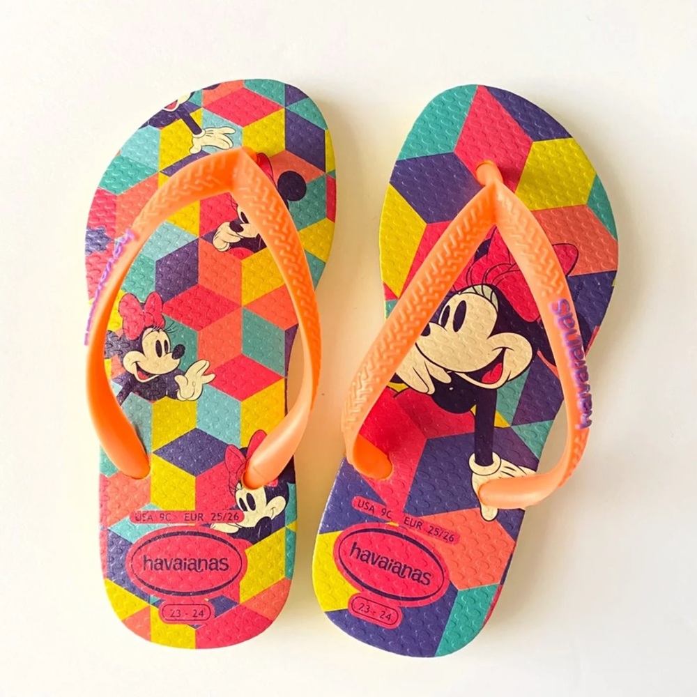 Havaianas flip flops Minnie Mouse 9T